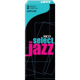 Rico RRS05TSX2M Select Jazz Unfiled 2m Трости для саксофона тенор 5 шт.