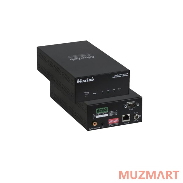 Muxlab 500755-AMP-RX-EU Приемник-декодер Audio over IP