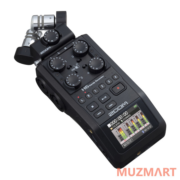 Zoom H6/BLK Ручной рекордер-портастудия