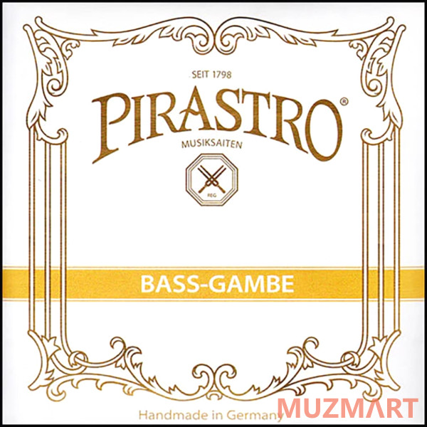 Pirastro Bass (Tenor)-Gamba 157120 струна Ре для виолы да гамба, среднее натяжение