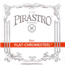 Pirastro 342020 Flat-Chromesteel ORCHESTRA Комплект струн для контрабаса 3/4