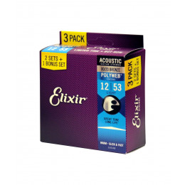 Elixir 16548 Струны для акустической гитары