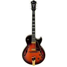 Ibanez GB10 BROWN SUNBURST Полуакустическая электрогитара