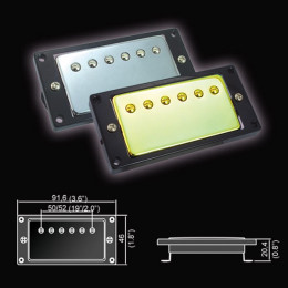 Belcat BH-20(CR)Bridge Звукосниматель магнитный
