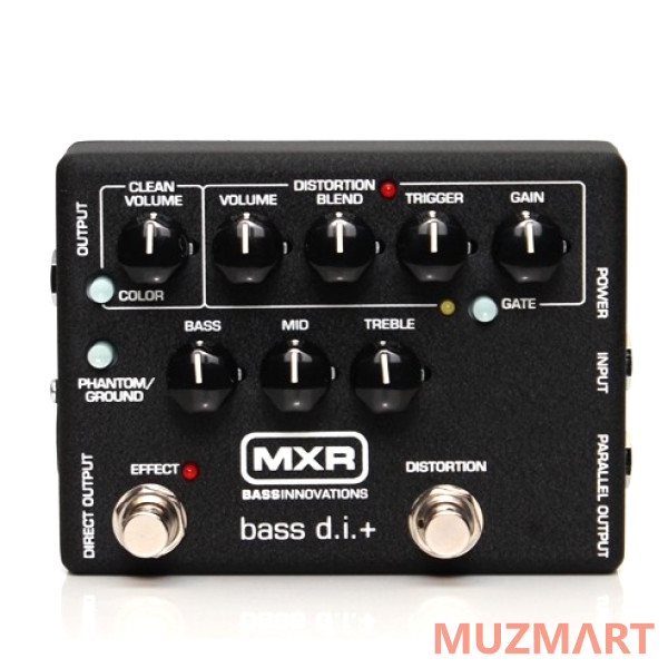 Dunlop MXR M80 Bass D. I. Бас гитарная педаль