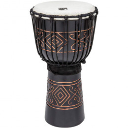 Toca TSSDJ-MBO Street Rope Tuned Black Onyx Африканский джембе 20" х 10"