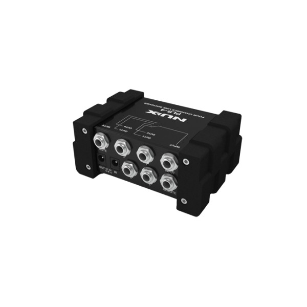 NUX PLS-4 Line Switcher Линейный коммутатор аудио сигнала, 4 канала