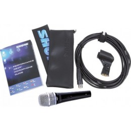 Shure PG57-XLR Инструментальный кардиоидный динамический микрофон c выключателем и кабелем XLR -XLR