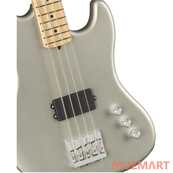 Fender FLEA BASS II MN MATTE SLVR Бас-гитара