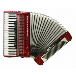 Weltmeister Saphir Red Аккордеон 41/120/iv/11/5 красный