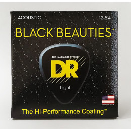 DR BKA-12 BLACK BEAUTIES Струны для акустической гитары