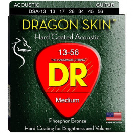 DR DSA-13 DRAGON SKIN Струны для акустической гитары