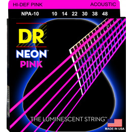 DR NPA-10 HI-DEF NEON Струны для акустической гитары