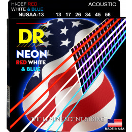 DR NUSAA-13 HI-DEF NEON Струны для акустической гитары