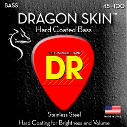 DR DSB-45/100 DRAGON SKIN Струны для бас-гитары