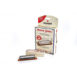 Hohner Marine Band 125th Anniversary M202101X Юбилейная губная гармоника