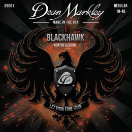 Dean Markley DM8001 Blackhawk Комплект струн для электрогитары, с покрытием, 10-46