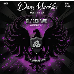 Dean Markley DM8002 Blackhawk Комплект струн для электрогитары, с покрытием, 10-52