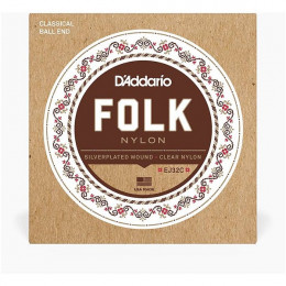 D'Addario EJ32C Струны для фолк гитары