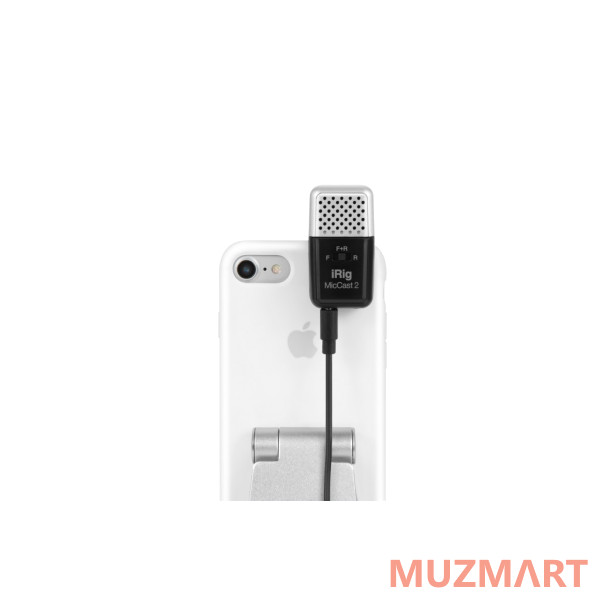 IK Multimedia iRig-Mic-Cast-2 Микрофон для iOS/Android устройств
