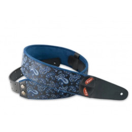 RightOn Straps 8401070100140 Steady Mojo Paisley Blue Ремень для гитары