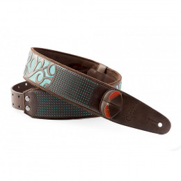 RightOn Straps 8401070430087 Go Mojo Nashville Teal Ремень для гитары