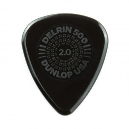 Dunlop 450P200 Delrin 500 Primegrip 12Pack Медиаторы