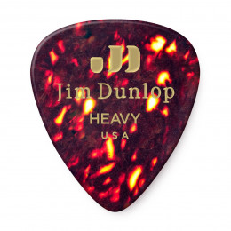 Dunlop 483P05HV Celluloid Shell Heavy 12Pack Медиаторы, 12 шт
