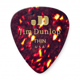 Dunlop 483P05TH Celluloid Shell Thin 12Pack Медиаторы, 12 шт