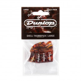 Dunlop 9023P Plastic Thumbpick Shell 4Pack Когти на большой палец