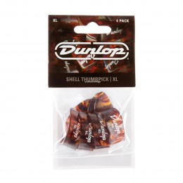 Dunlop 9024P Plastic Thumbpick Shell 4Pack Когти-медиаторы на большой палец, 4 шт
