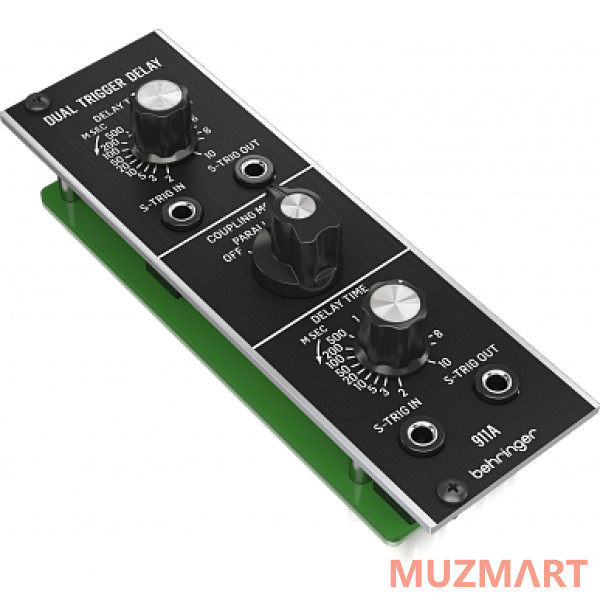 Behringer 911A DUAL TRIGGER DELAY модуль синтезатора: дилей с двумя триггерами, формат Eurorack