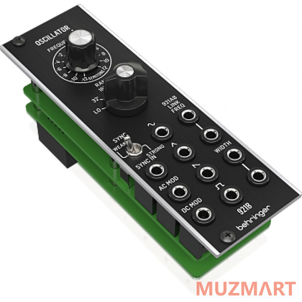 Behringer 921B OSCILLATOR модуль синтезатора: осцилятор, 4 выхода под разные формы волны, формат Eurorack