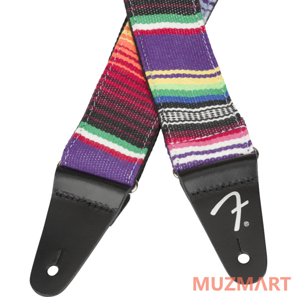 Fender 2 Serape Strap Purple Multi Гитарный ремень