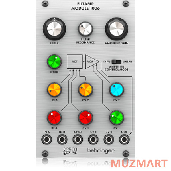 Behringer FILTAMP MODULE 1006 24 дБ низкочастотный VCF и VCA модуль