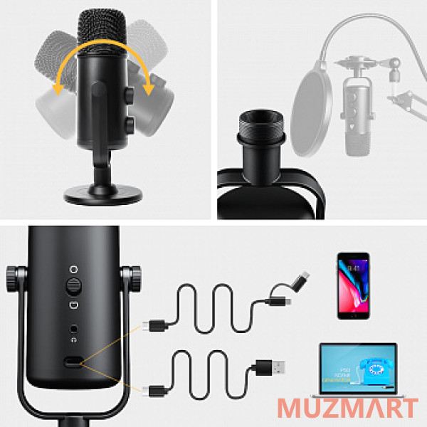 Maono AU-903 FAIRY USB-микрофон, конденсаторный