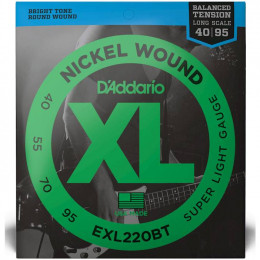 D'Addario EXL220BT Комплект струн для бас-гитары