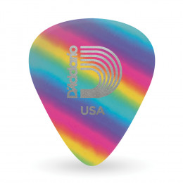 Planet Waves 1CRB4-10 10 PICK CELLULOID RAINBOW MED Набор медиаторов 10 шт.