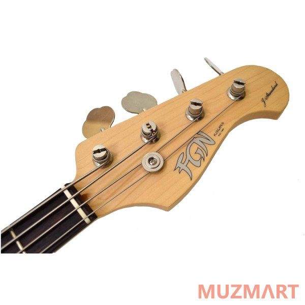 FGN J-Standard Mighty Jazz JMJ-AL-R BK Бас-гитара