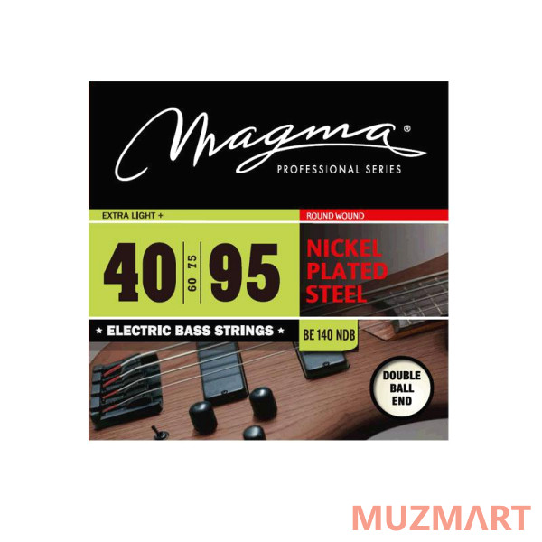 Magma Strings BE140NDB Струны для бас-гитары Double Ball End 40-95