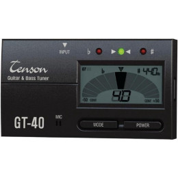 Gewa GT-40 Tenson Guitar Bass Tuner Компактный хроматический тюнер