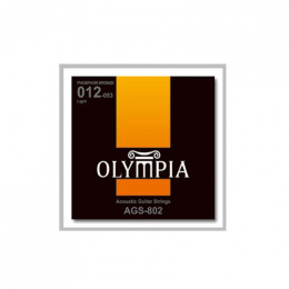 Olympia AGS 802 Acoustic Phosphor Bronze Струны для акустической гитары 12-53