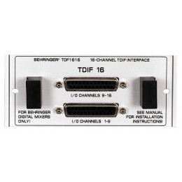 Behringer TDF1616 TDIF Интерфейс для пульта DDX 3216