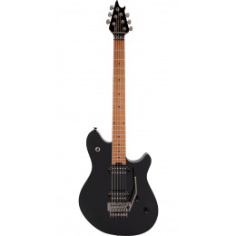 EVH WG STD, BKD MPL FB, w/BN, GLOSS BLACK Электрогитара