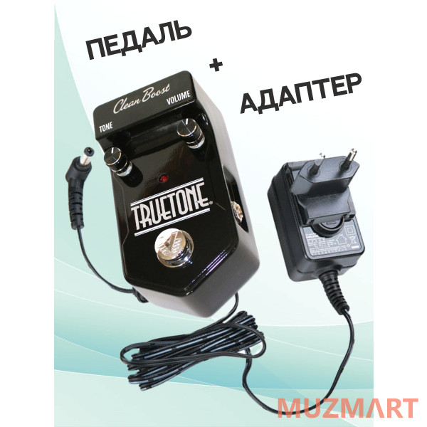 Visual Sound KIT V2TT V2 Truetone_ACDOO6 Педаль бустер с адаптером питания