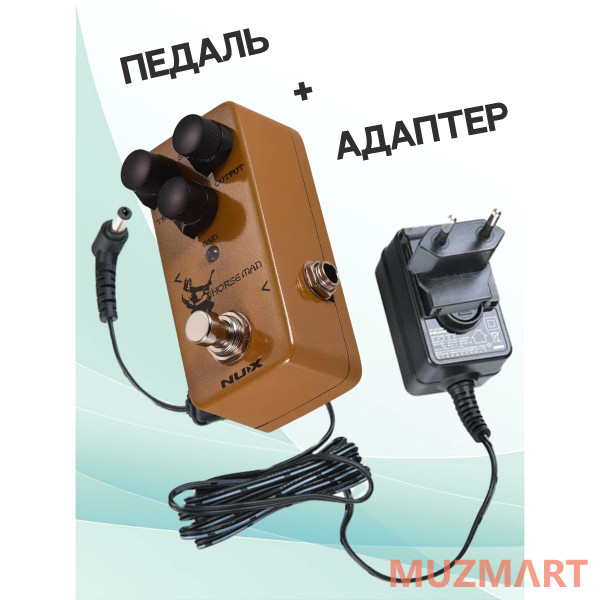 NUX KIT NOD-1 Horseman_ACDOO6 Педаль эффектов с адаптером питания