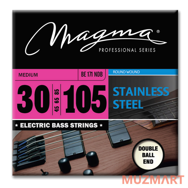 Magma Strings BE171NDB Струны для 5-струнной бас-гитары High C Double Ball End 30-105