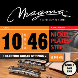Magma Strings GE140NDB Струны для электрогитары Double Ball End 10-46