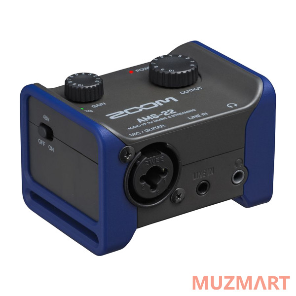 Zoom AMS-22 Аудиоинтерфейс для музыки и стриминга
