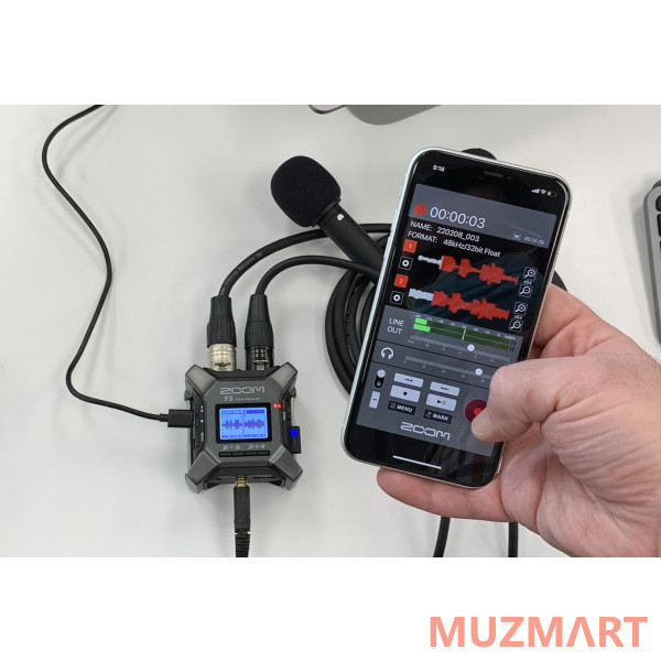 Zoom F3 Полевой рекордер 32-bit Float